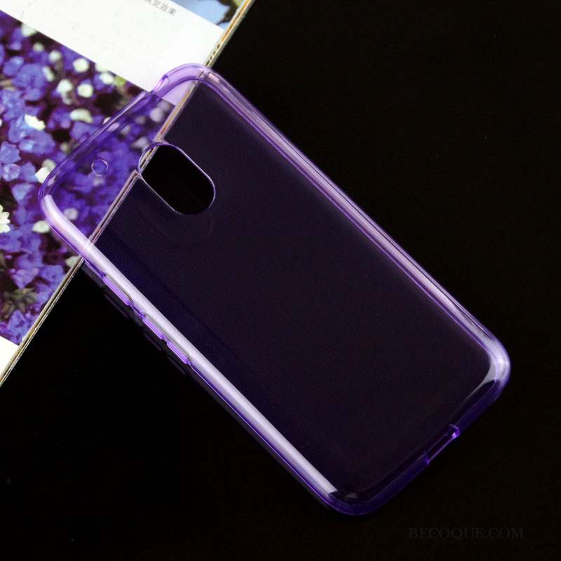 Moto G4 Play Protection Violet Antidérapant Étui Coque De Téléphone Modèle Fleurie