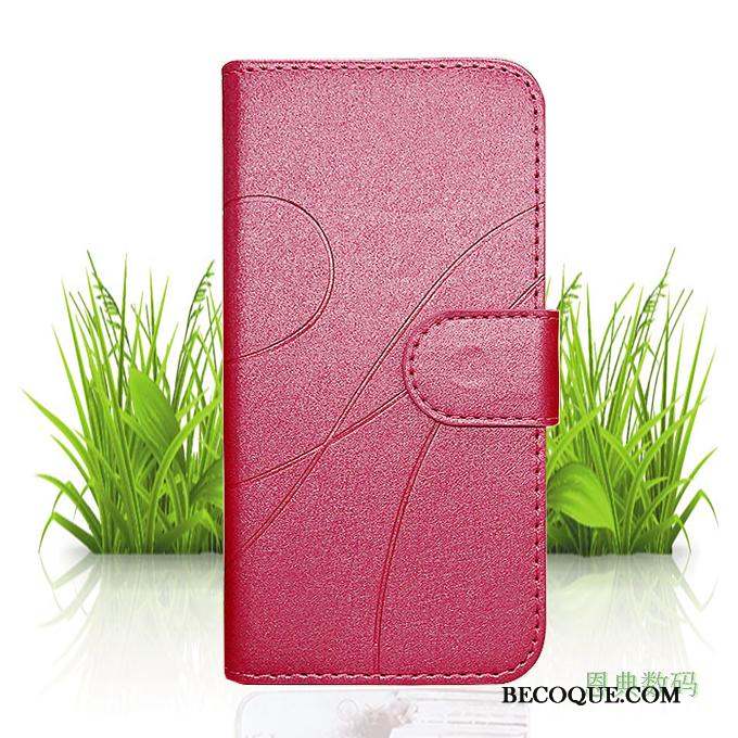 Moto G7 Play Protection Étui En Cuir Coque De Téléphone Rouge Téléphone Portable Housse