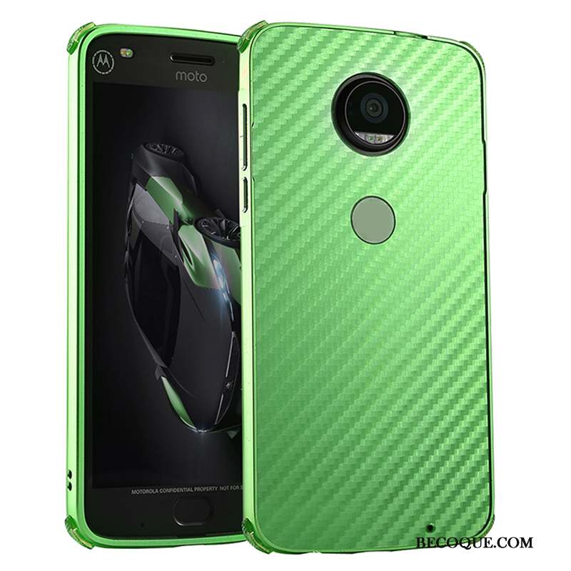 Moto X4 Border Protection Vert Coque Étui De Téléphone