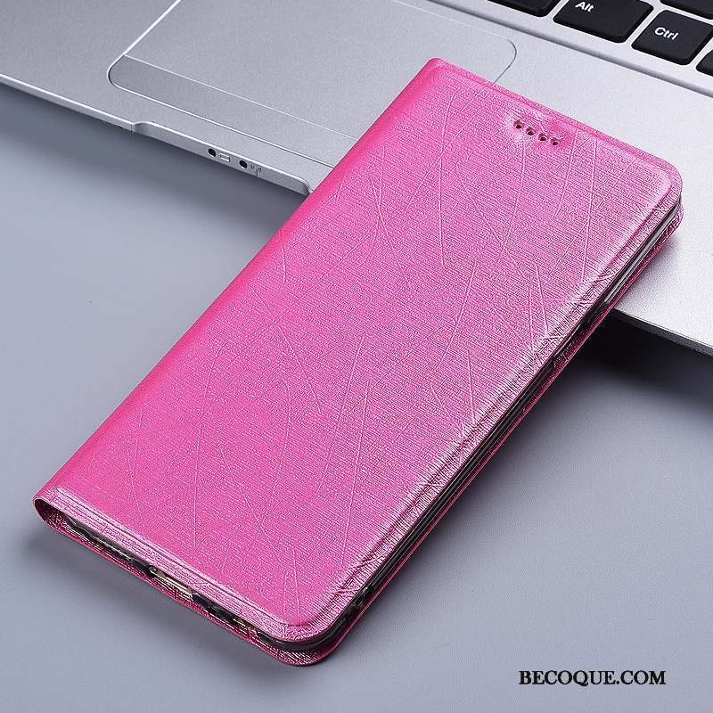 Motorola One Vision Protection Soie Rose Coque De Téléphone Étui Modèle Fleurie