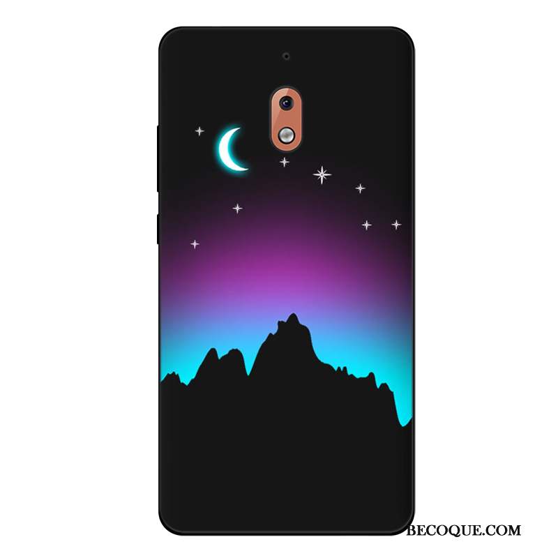 Nokia 2.1 Coque Étui Simple Art Tout Compris Fluide Doux