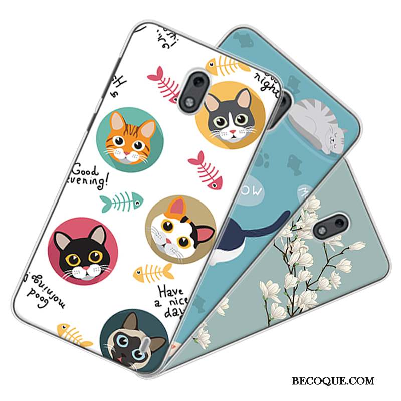 Nokia 2 Dessin Animé Coque De Téléphone Personnalité Protection Tendance Silicone