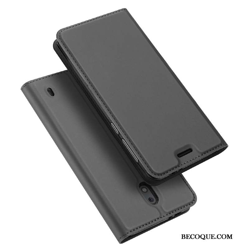 Nokia 2 Protection Incassable Support Tout Compris Coque Gris