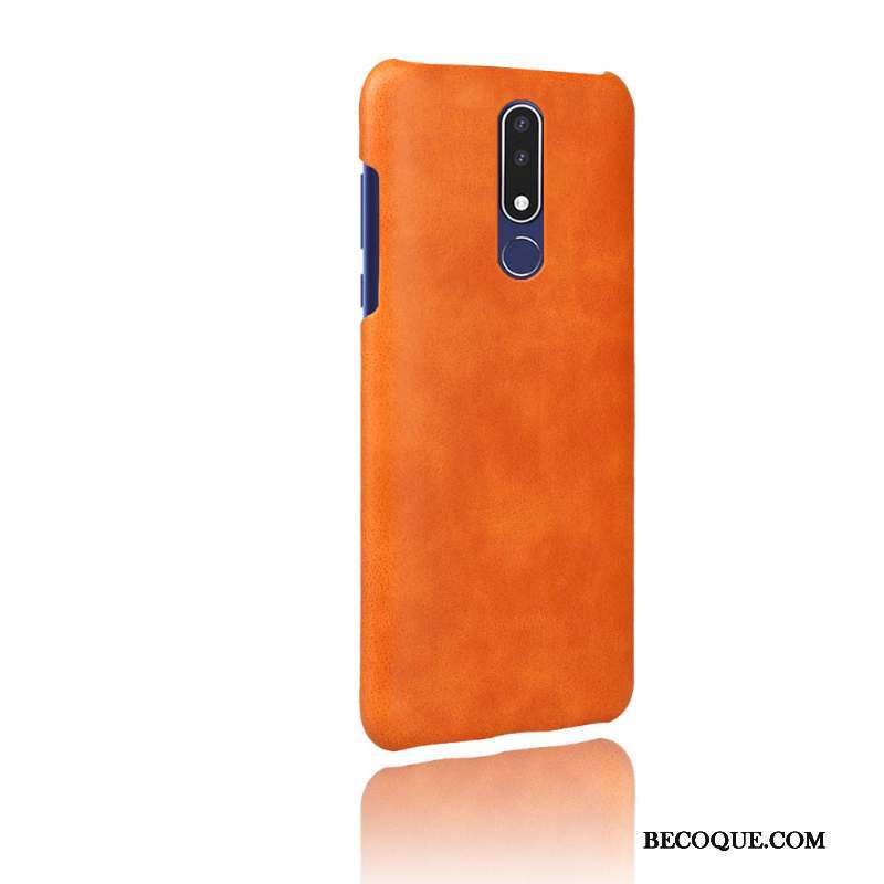 Nokia 3.1 Plus Protection Étui Couleur Unie Cuir Modèle Fleurie Coque De Téléphone