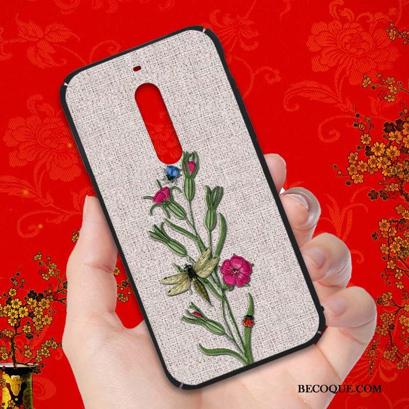 Nokia 5 Coque Difficile Étui Protection Délavé En Daim Nouveau Tout Compris