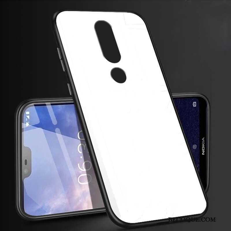 Nokia 6.1 Coque De Téléphone Tout Compris Verre Incassable Protection Simple