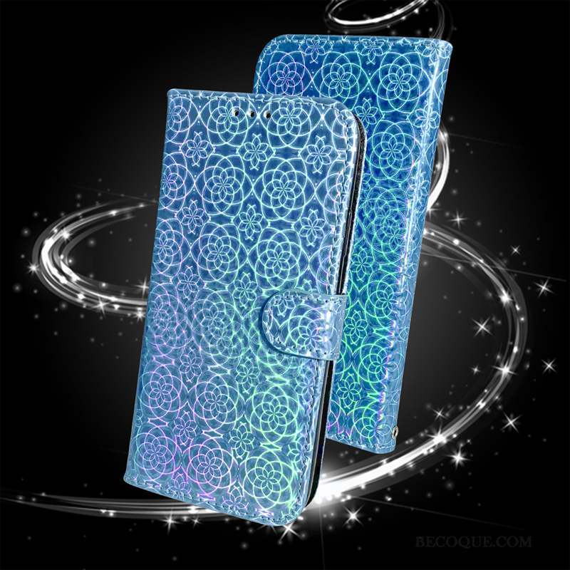 Nokia 6.2 Coloré Bleu Housse Protection Coque De Téléphone Argent