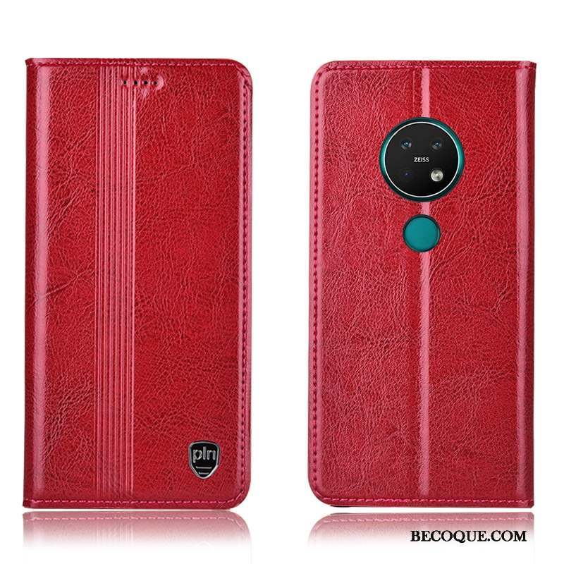 Nokia 6.2 Coque De Téléphone Rouge Tout Compris Protection Incassable Modèle Fleurie