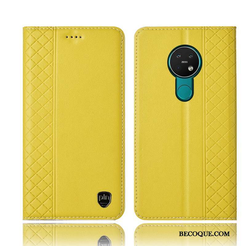 Nokia 6.2 Housse Étui Coque De Téléphone Tout Compris Protection Jaune