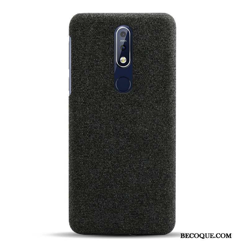 Nokia 7.1 Noir Légères Protection Coque De Téléphone Téléphone Portable