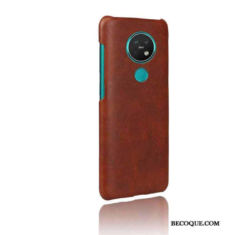 Nokia 7.2 Protection Incassable Cuir Étui Légères Coque