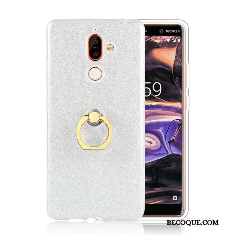 Nokia 7 Plus Business Rose Créatif Coque De Téléphone Anneau