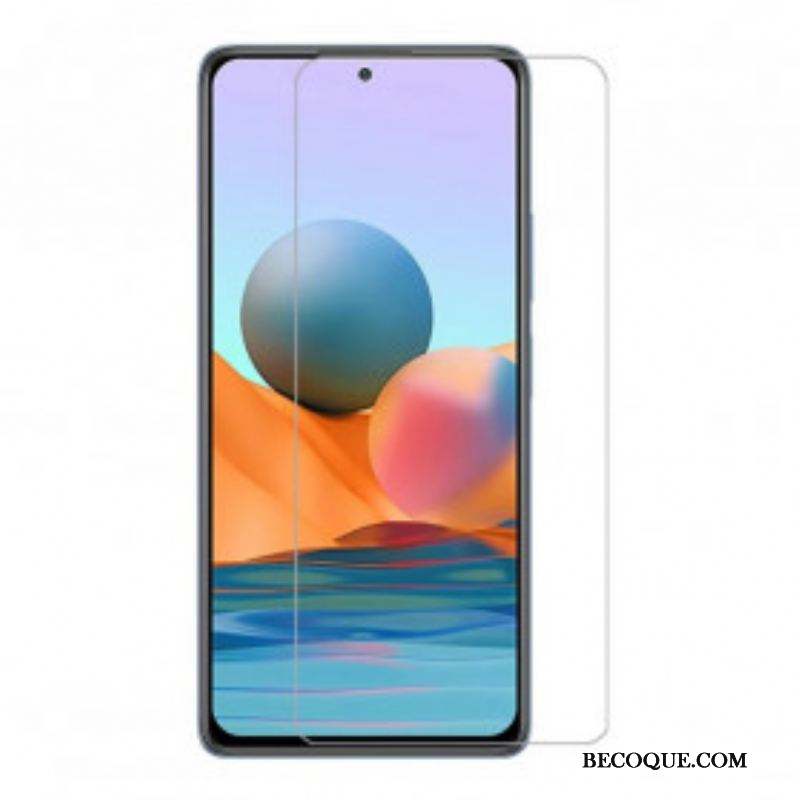 Protection verre trempé (0.3mm) pour l’écran Xiaomi Redmi Note 10 Pro