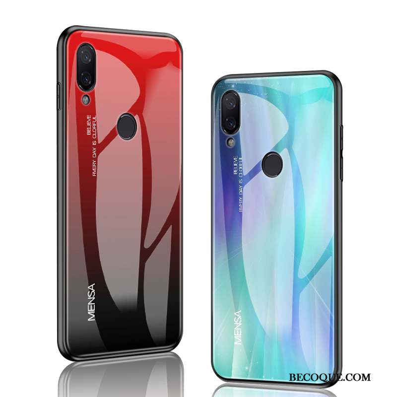 Redmi 7 Coque Protection Verre Tout Compris Net Rouge Incassable