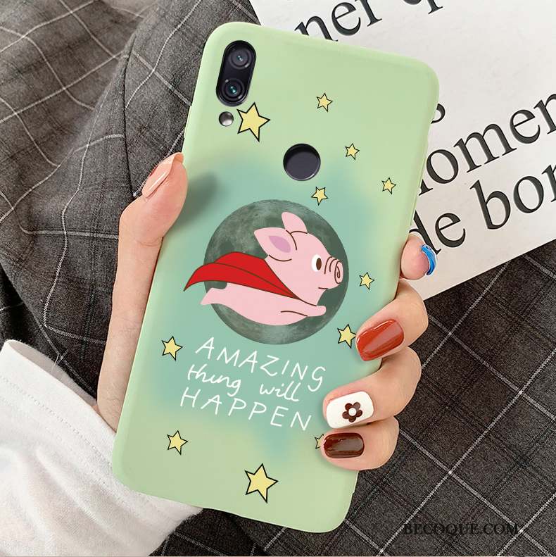 Redmi 7 Vert Petit Étui Coque Tout Compris Amoureux