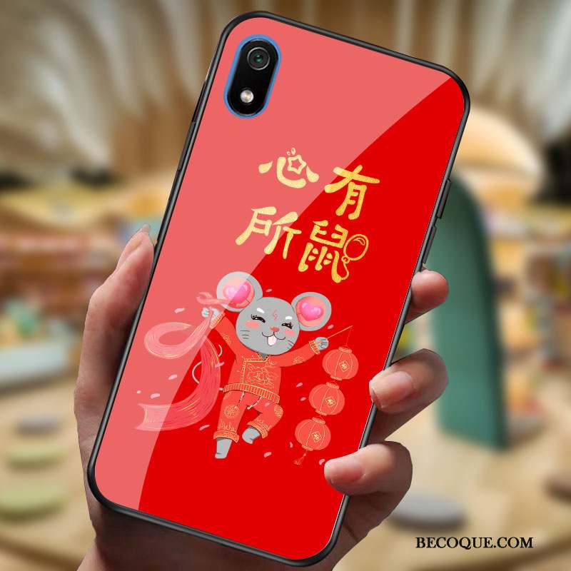 Redmi 7a Coque Dessin Animé Nouveau Petit Personnalité Protection Étui