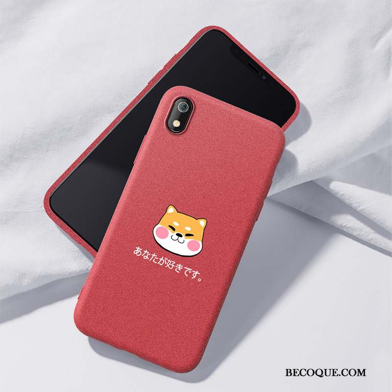 Redmi 7a Marque De Tendance Personnalité Coque De Téléphone Silicone Dessin Animé Légères