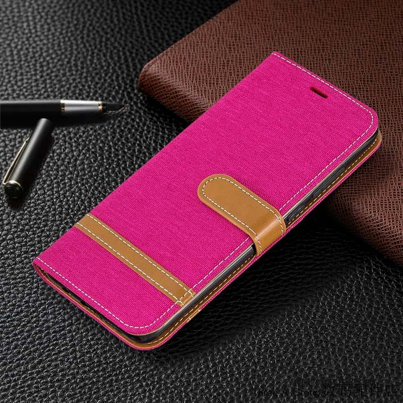 Redmi 8 Housse Carte Petit Étui En Cuir Business Coque De Téléphone