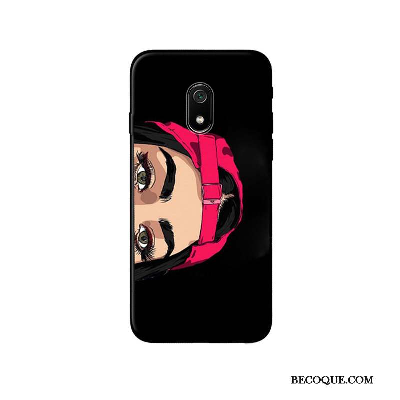 Redmi 8a Coque De Téléphone Marque De Tendance Silicone Charmant Délavé En Daim Petit