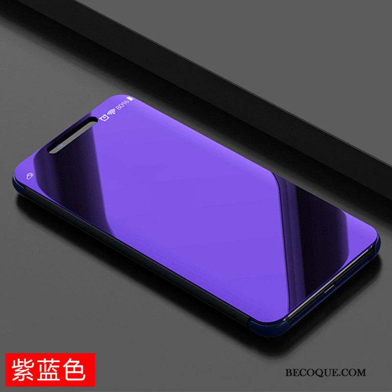 Redmi Go Housse Coque De Téléphone Rouge Étui En Cuir Violet