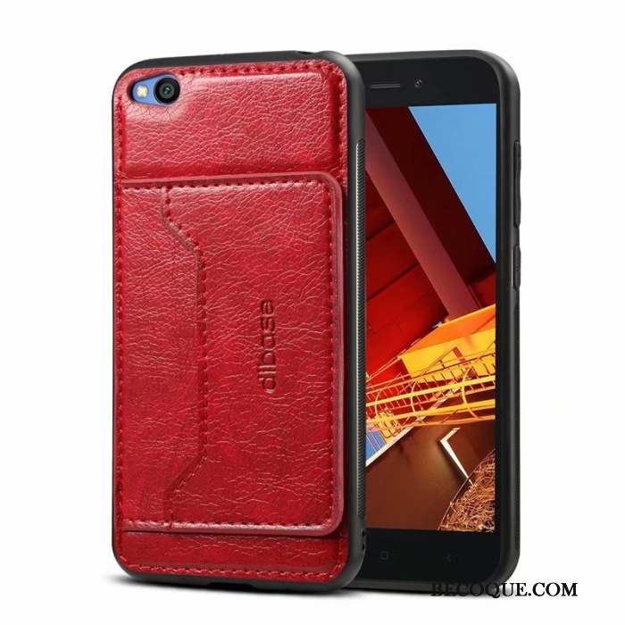 Redmi Go Rouge Coque De Téléphone Protection Modèle Fleurie Étui Placage