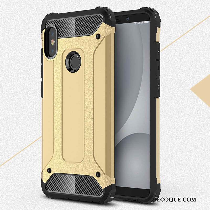 Redmi Note 5 Pro Incassable Or Haute Silicone Coque De Téléphone Petit