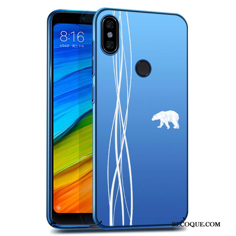 Redmi Note 6 Pro Coque De Téléphone Protection Incassable Tout Compris Rouge Bleu