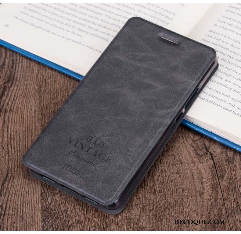 Redmi Note 8t Coque Housse Foncé Rouge Étui En Cuir Téléphone Portable Petit