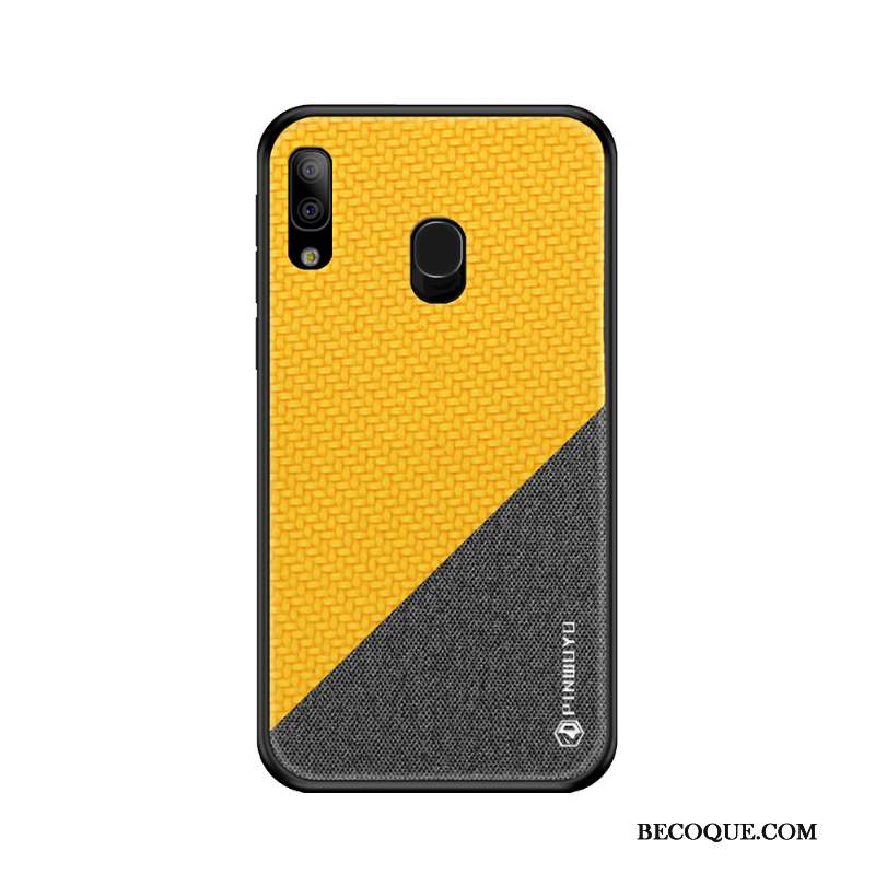 Samsung Galaxy A20e Protection Jaune Coque De Téléphone Incassable