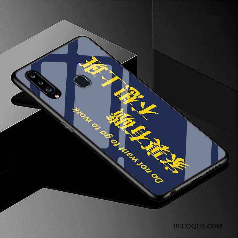Samsung Galaxy A20s Miroir Incassable Protection Amoureux Personnalisé Coque De Téléphone