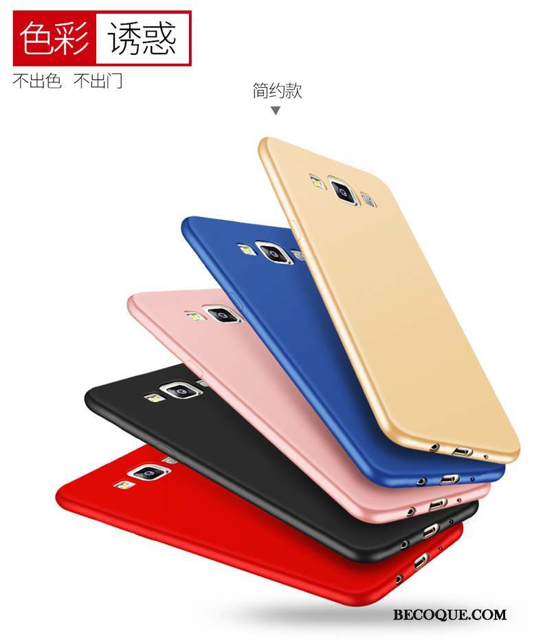 Samsung Galaxy A3 2015 Coque Fluide Doux Téléphone Portable Tout Compris Légères Multicolore Étui