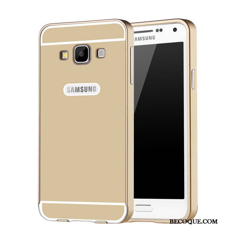Samsung Galaxy A3 2015 Métal Étui Téléphone Portable Couvercle Arrière Coque Protection