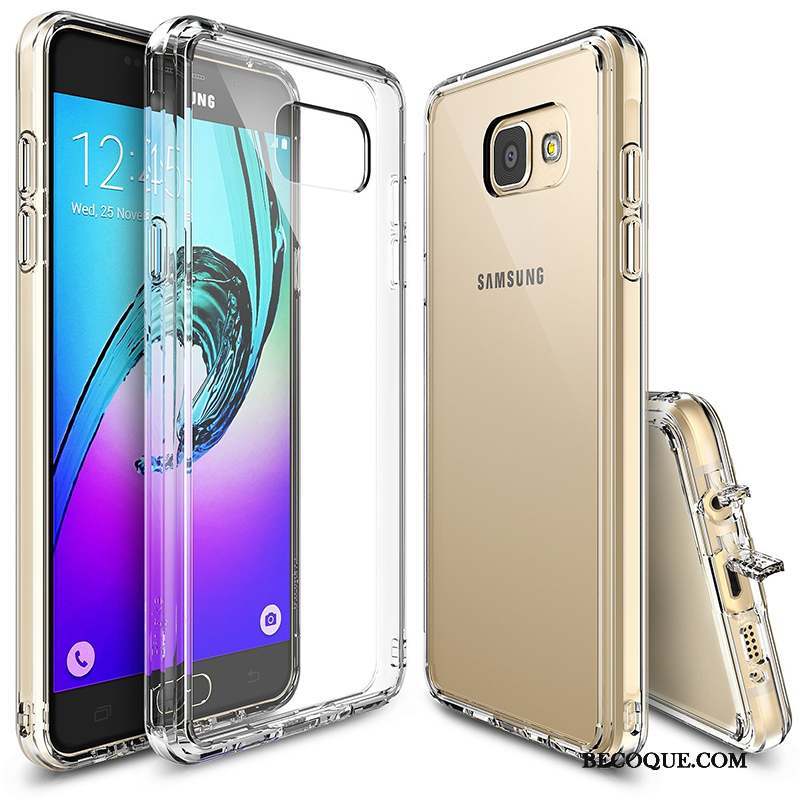 Samsung Galaxy A3 2017 Coque De Téléphone Étui Blanc Incassable Protection Silicone