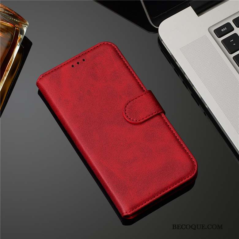 Samsung Galaxy A30s Protection Coque De Téléphone Housse Rouge Étui Modèle Fleurie