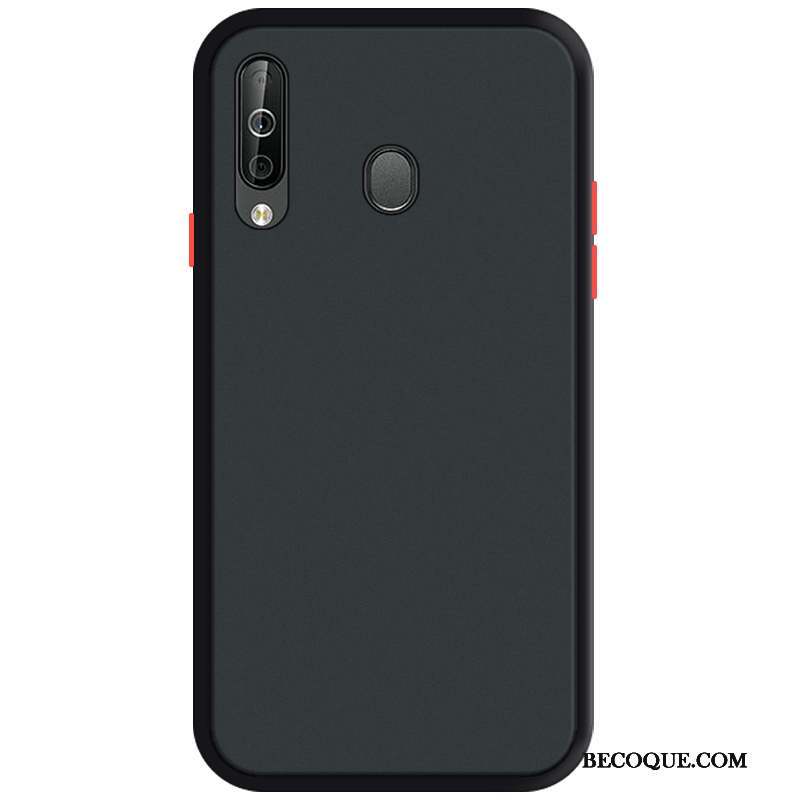 Samsung Galaxy A40s Étui Difficile Protection Coque Délavé En Daim Tendance