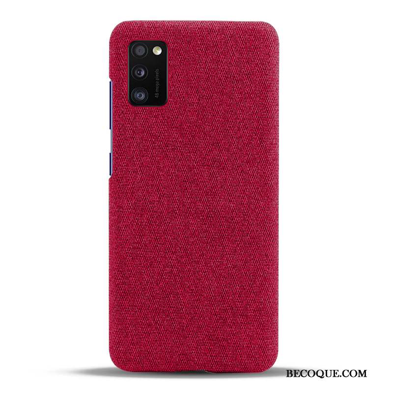 Samsung Galaxy A41 Rouge Protection Téléphone Portable Mince Sac Coque