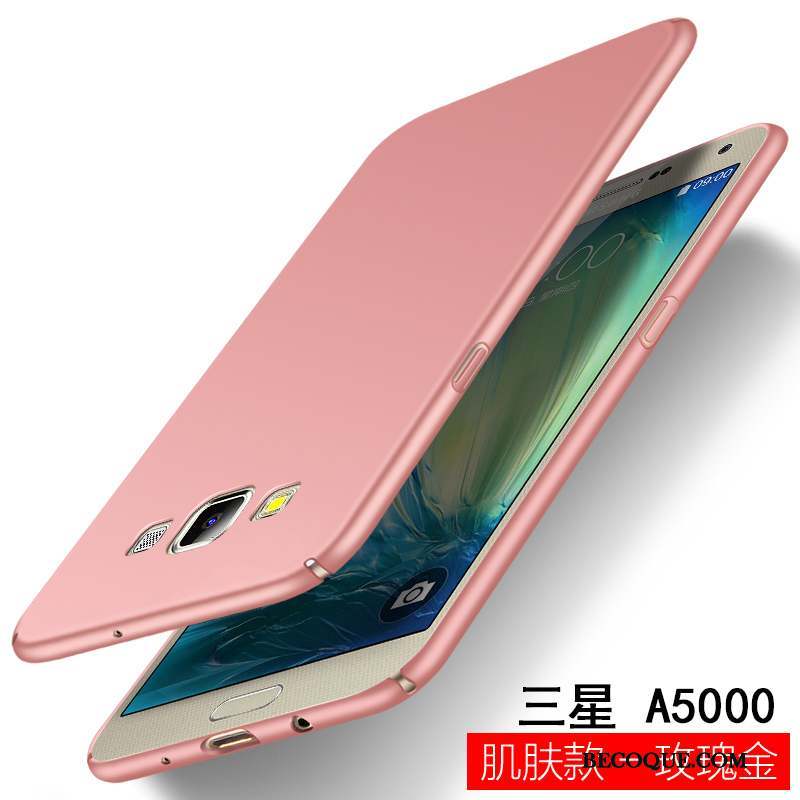 Samsung Galaxy A5 2015 Coque Charmant Étui Difficile Tout Compris Or Rose