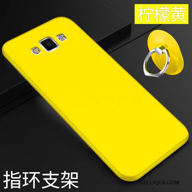 Samsung Galaxy A5 2015 Tendance Protection Jaune Étui Incassable Coque De Téléphone