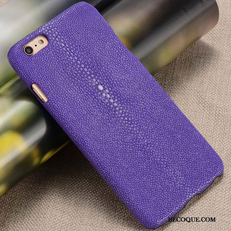 Samsung Galaxy A5 2016 Perle Nouveau Violet Coque Cuir Véritable Business