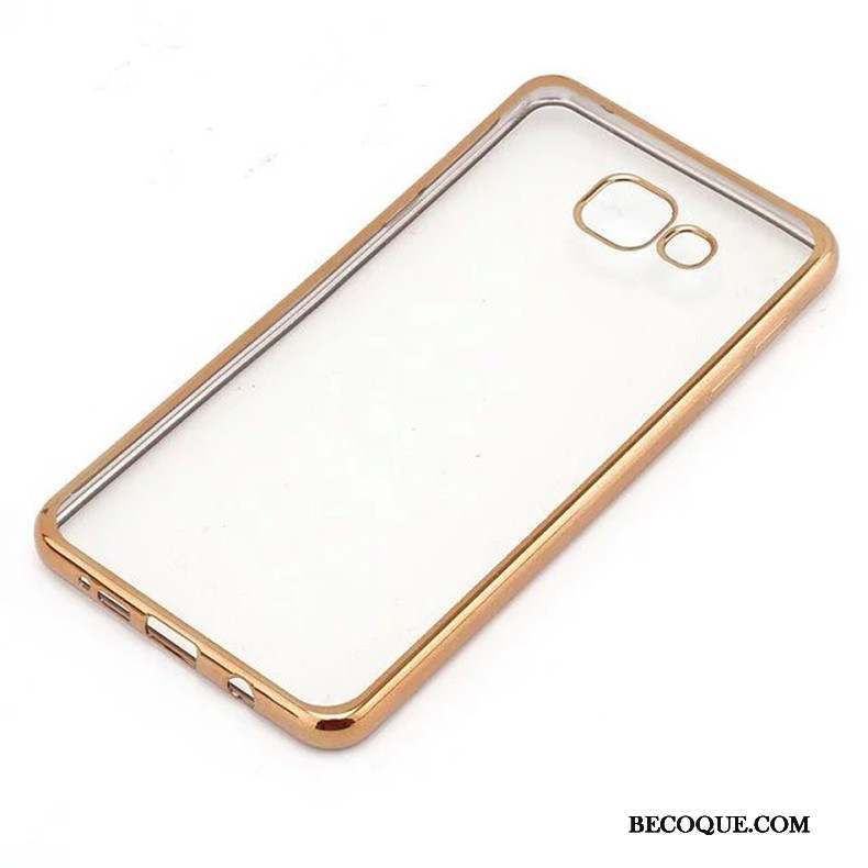 Samsung Galaxy A5 2016 Silicone Incassable Transparent Coque Or De Téléphone