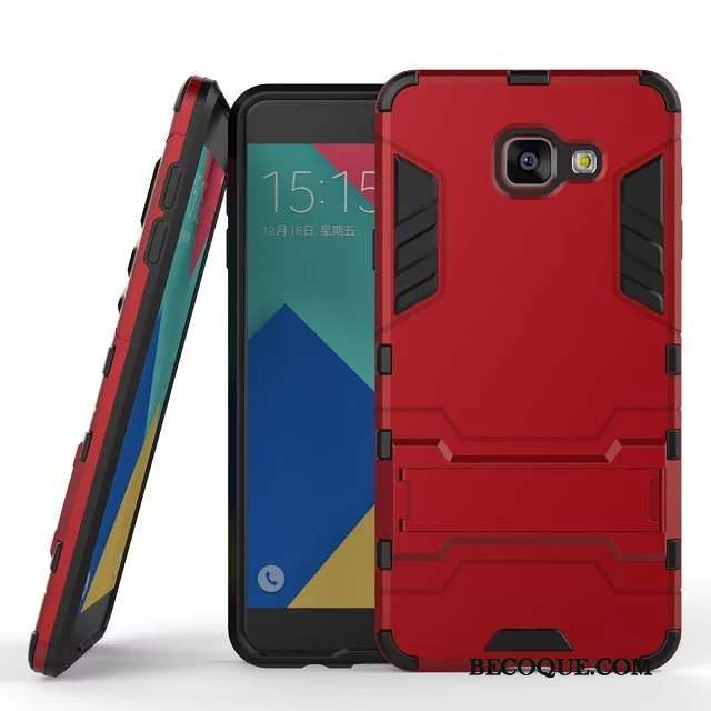 Samsung Galaxy A5 2016 Support Rouge Personnalité Coque Protection Dessin Animé