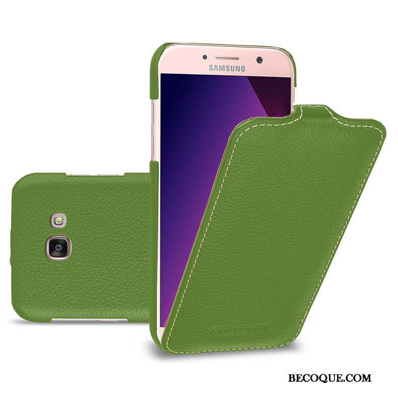 Samsung Galaxy A5 2017 Étui Téléphone Portable Protection Coque De Téléphone Housse Vert