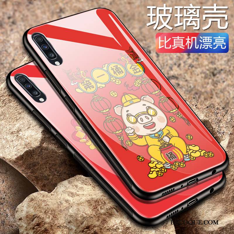 Samsung Galaxy A50 Coque Créatif Incassable Charmant Dessin Animé Fluide Doux Étui