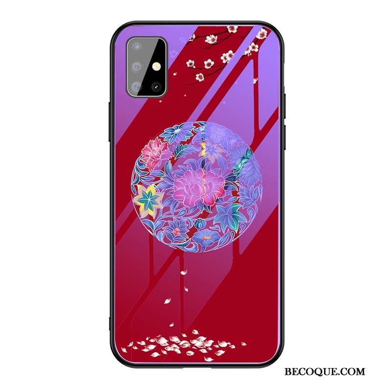 Samsung Galaxy A51 Coque Style Chinois Magnétisme Incassable Personnalité Anneau Mode