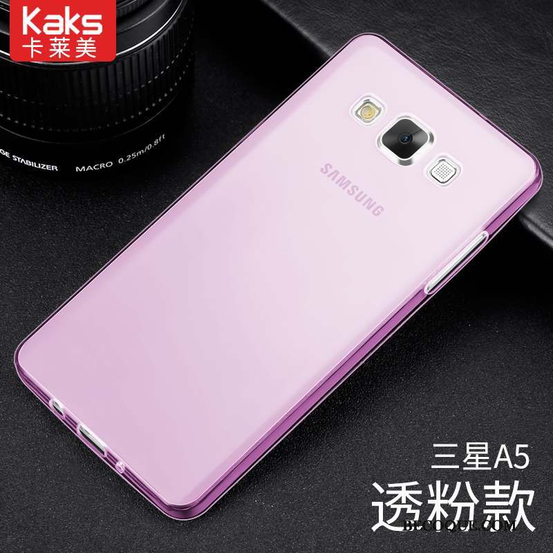 Samsung Galaxy A7 2015 Rose Coque De Téléphone Silicone Étui Légères Protection