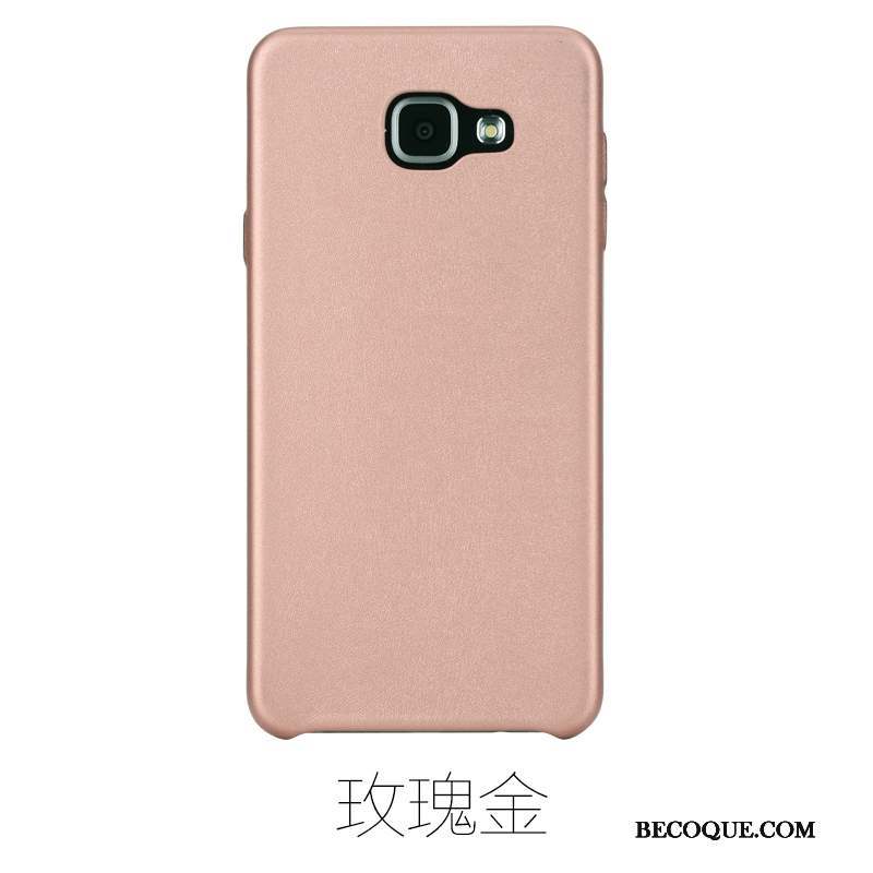 Samsung Galaxy A7 2015 Étui En Cuir Protection Téléphone Portable Coque De Téléphone Rose