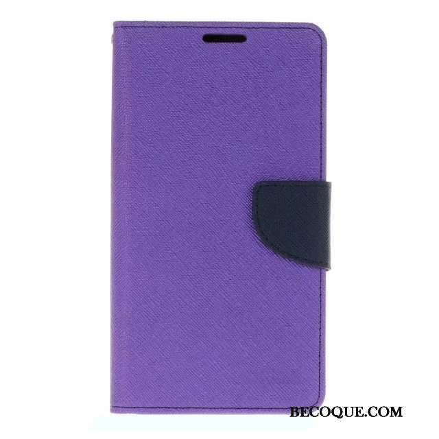 Samsung Galaxy A7 2017 Coque De Téléphone Housse Protection Support Fluide Doux Violet