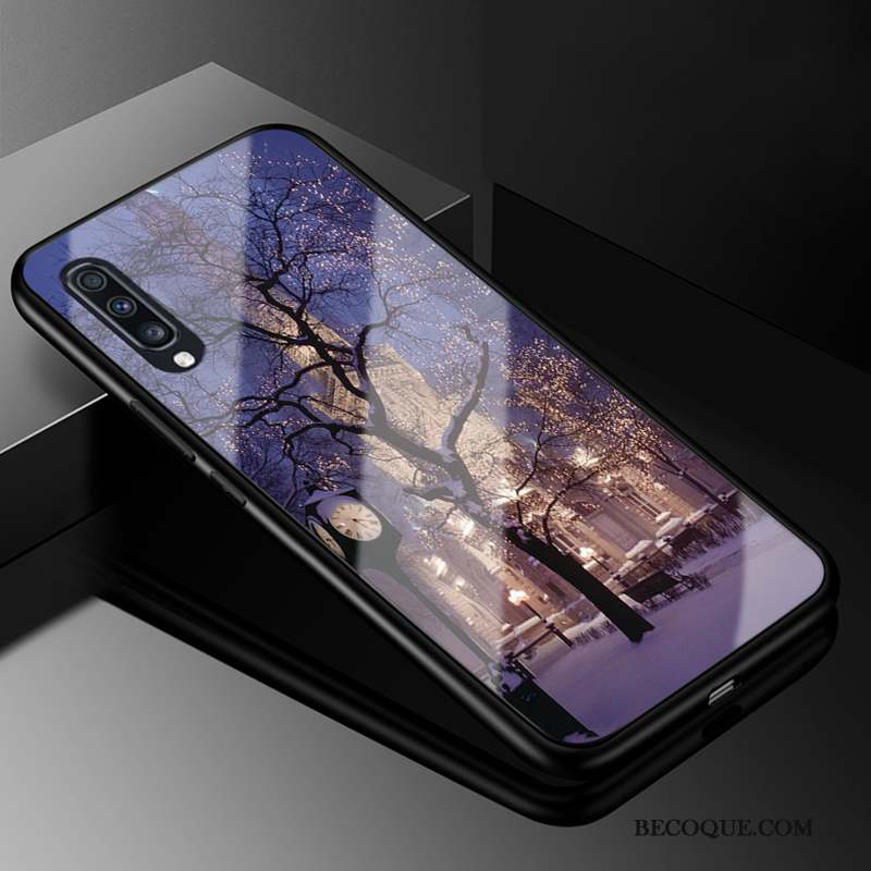 Samsung Galaxy A70 Incassable Protection Difficile Violet Personnalité Coque De Téléphone