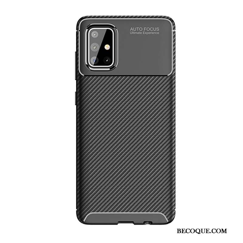 Samsung Galaxy A71 Coque Incassable Noir Protection Tout Compris Business Étui