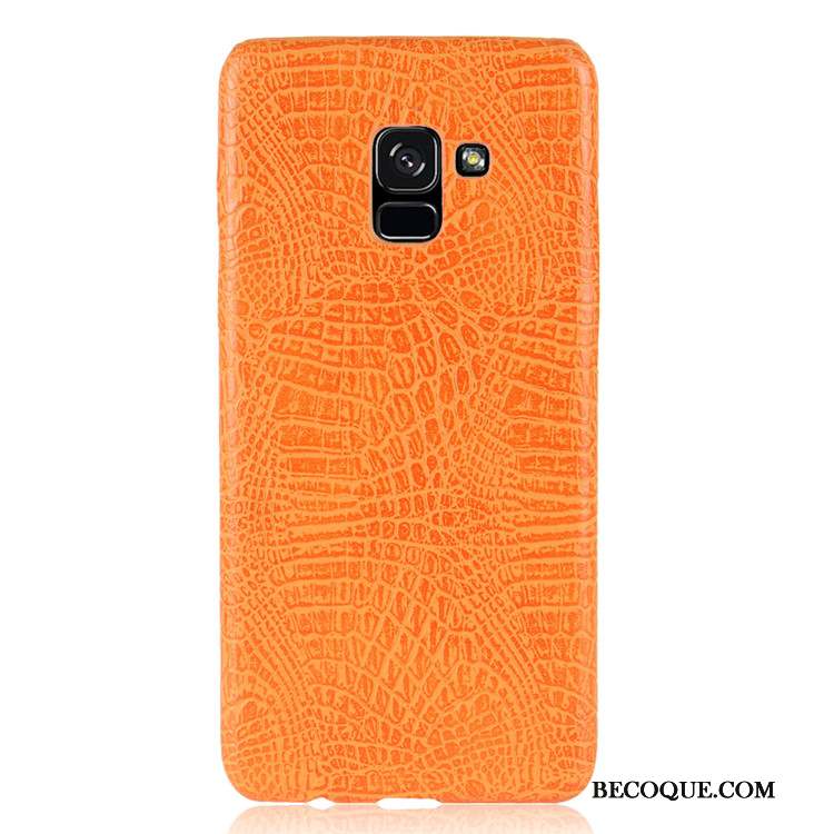 Samsung Galaxy A8 2018 Difficile Coque De Téléphone Étui Crocodile Modèle Protection